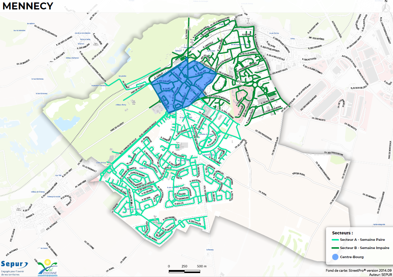 Collectes des déchets : grands producteurs et centres-bourgs - Mennecy Centrebourg Png