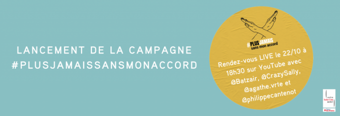 #PLUSJAMAISSANSMONACCORD : UNE CAMPAGNE POUR LUTTER CONTRE LES VIOLENCES SEXISTES ET SEXUELLES CHEZ LES JEUNES - Copie De Visuel Article Collectivites Territoriales Confinement 2020