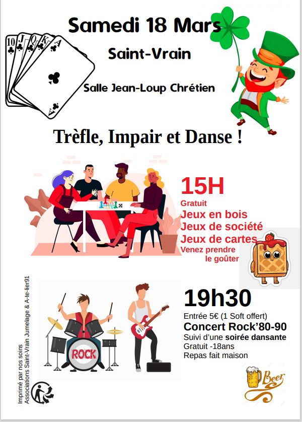Saint Patrick : des jeux et de la musique! - Saint Patrick 18 Mars 2023 Jpg