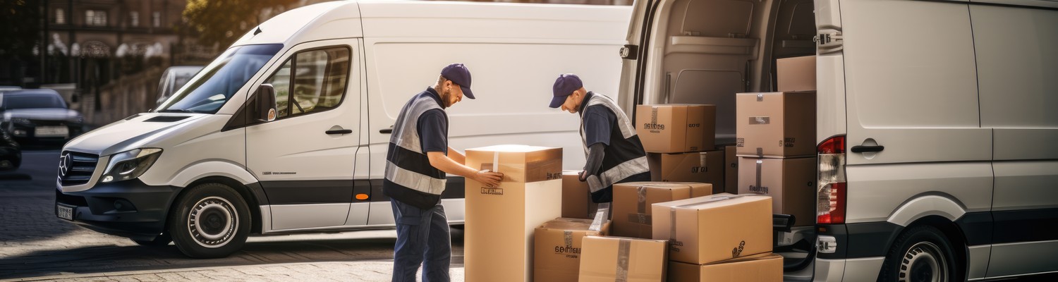 workers-unloading-boxes-from-van-outdoors-moving-service-created-with-generative-ai-technology-jpg - CC Val Essonne