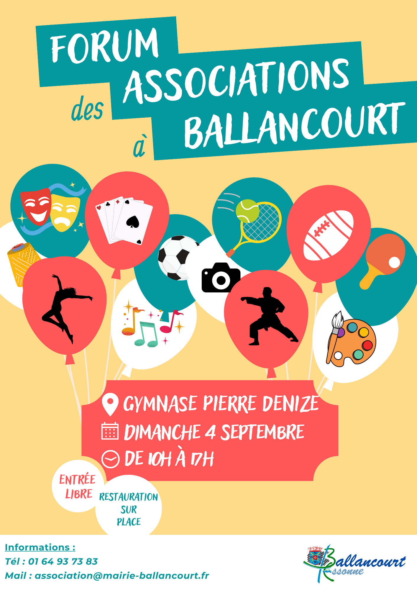 Forum des Associations à Ballancourt ! - Forum Des Associations 2022 2023 Png