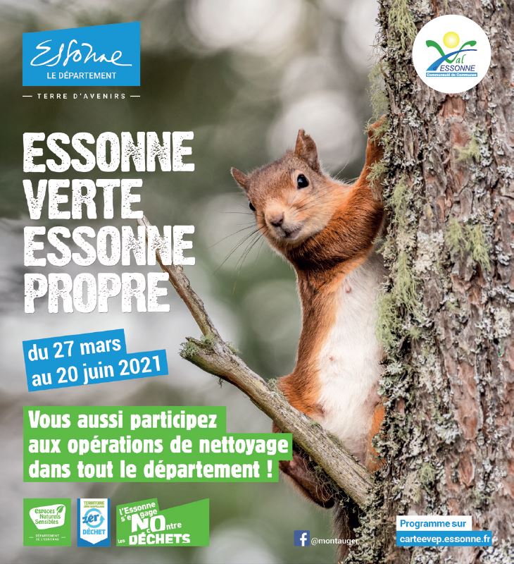 La CCVE participe à Essonne Verte Essonne Propre - EVEP 21