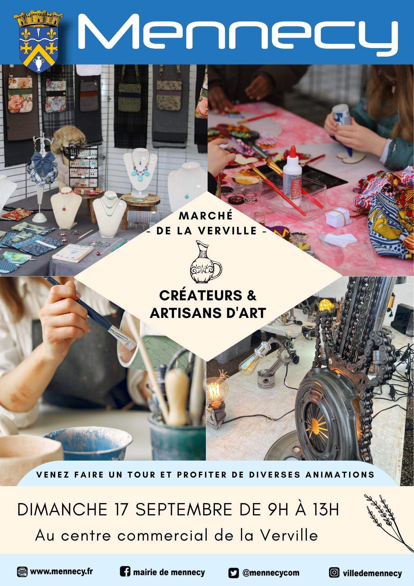Marché de la Verville : créateurs & artisans d'art - Marche Createurs Artisants Dart 2023 Jpg