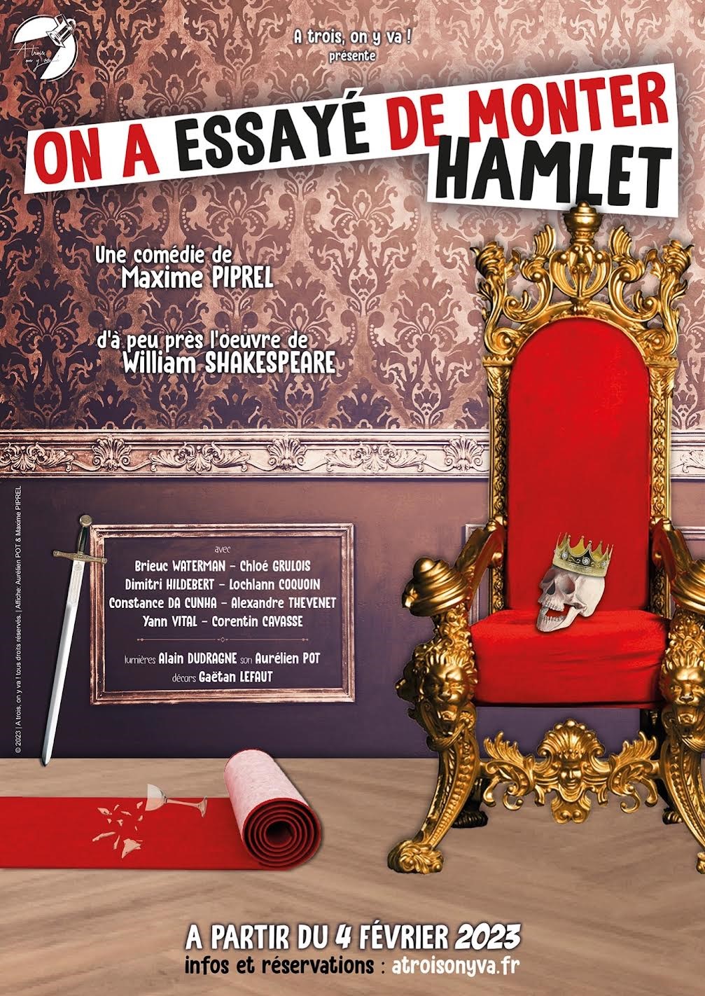 On a essayé de monter Hamlet - On A Essaye De Monter Hamlet Jpg