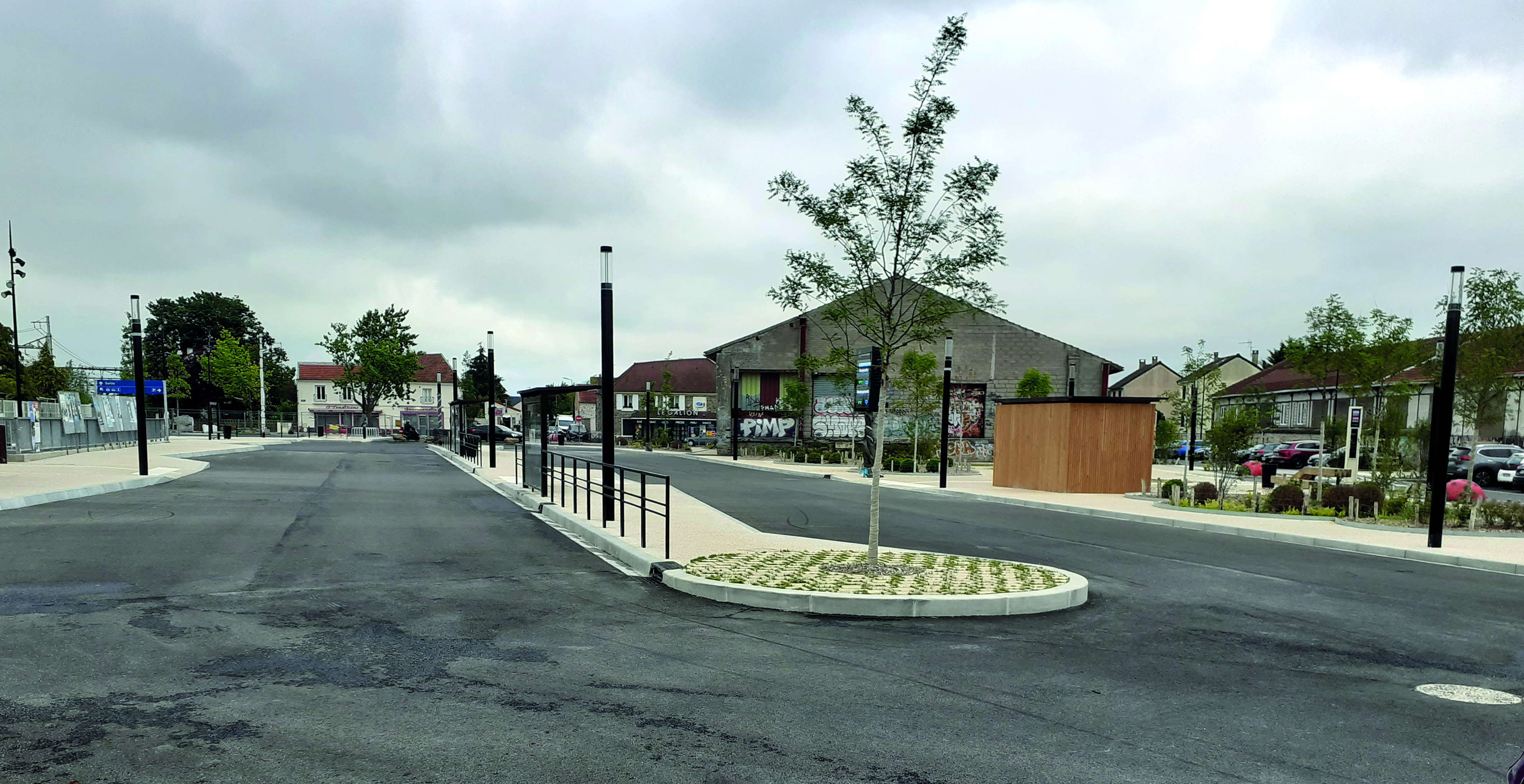 Fin des travaux pour la gare de Bouray  - Bou 1