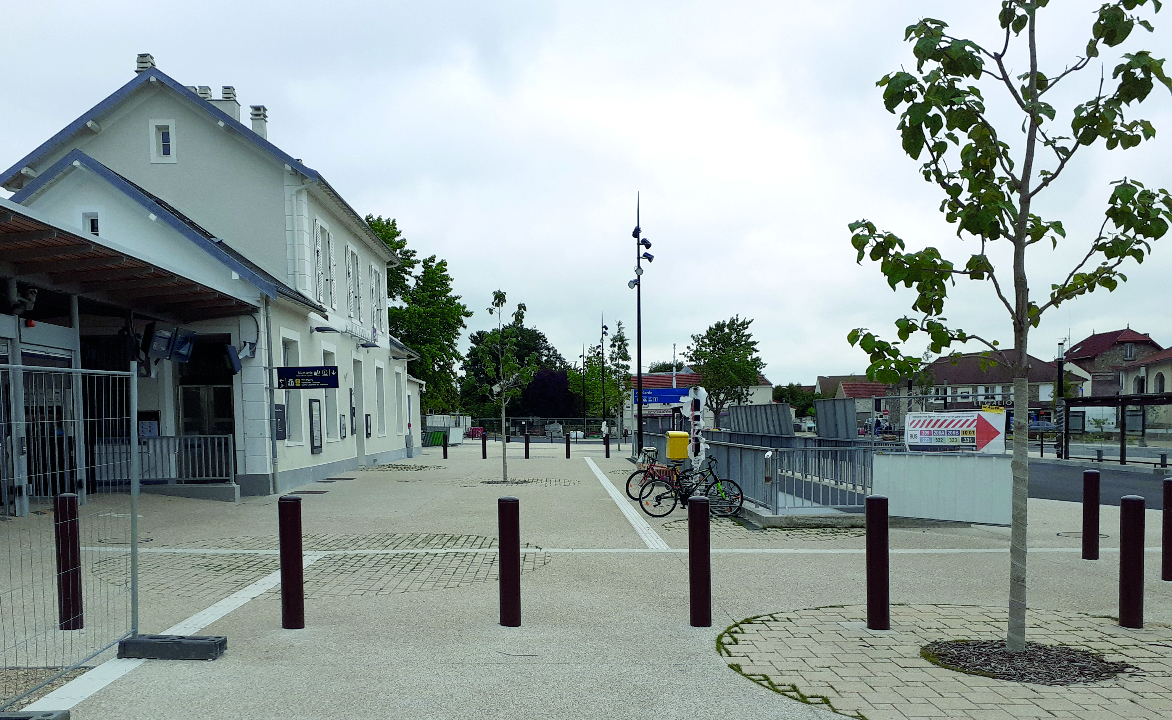 Fin des travaux pour la gare de Bouray  - Bou 3
