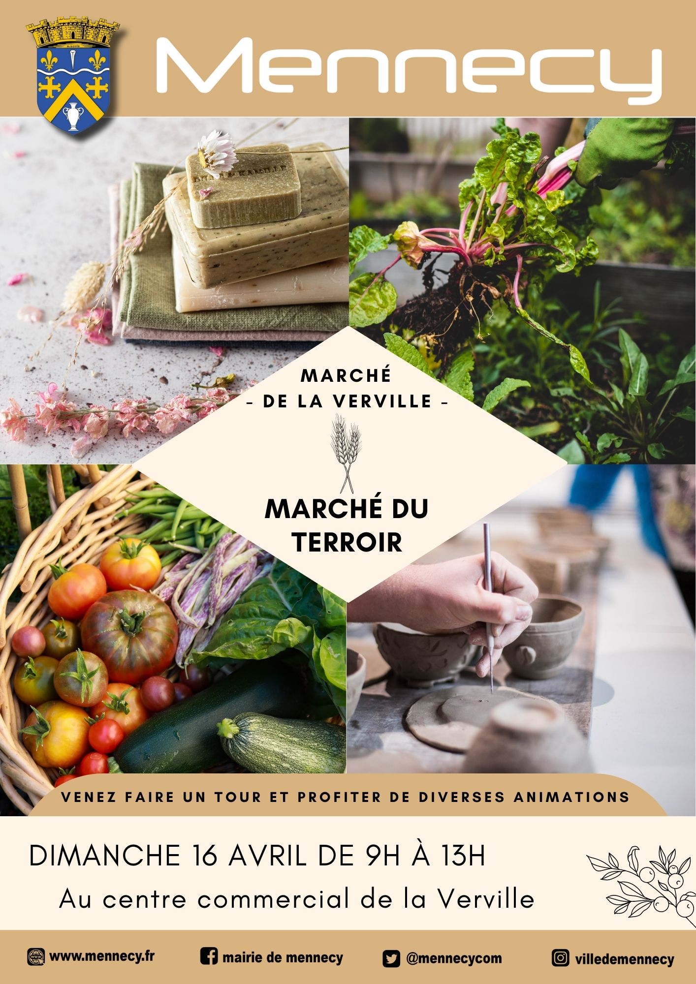 Marché de la Verville : marché du terroir - Marche Du Terroir 2023 Jpg