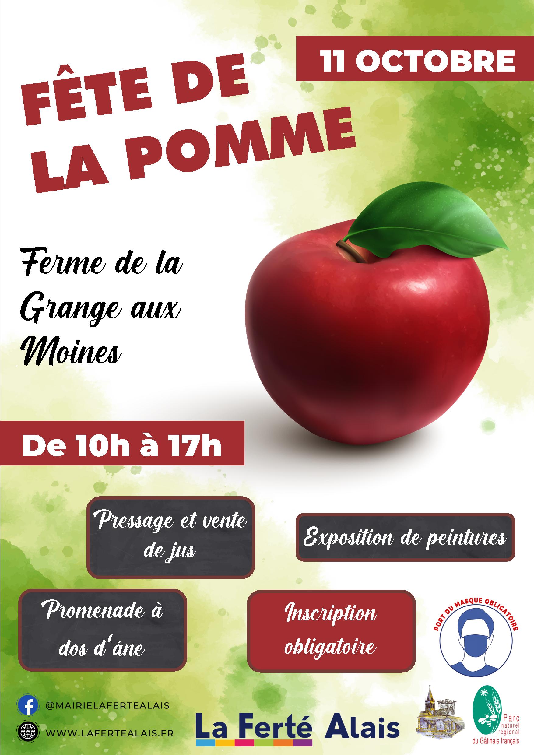 ANNULE // Fête de la Pomme - Affiche Fete Pomme 2020