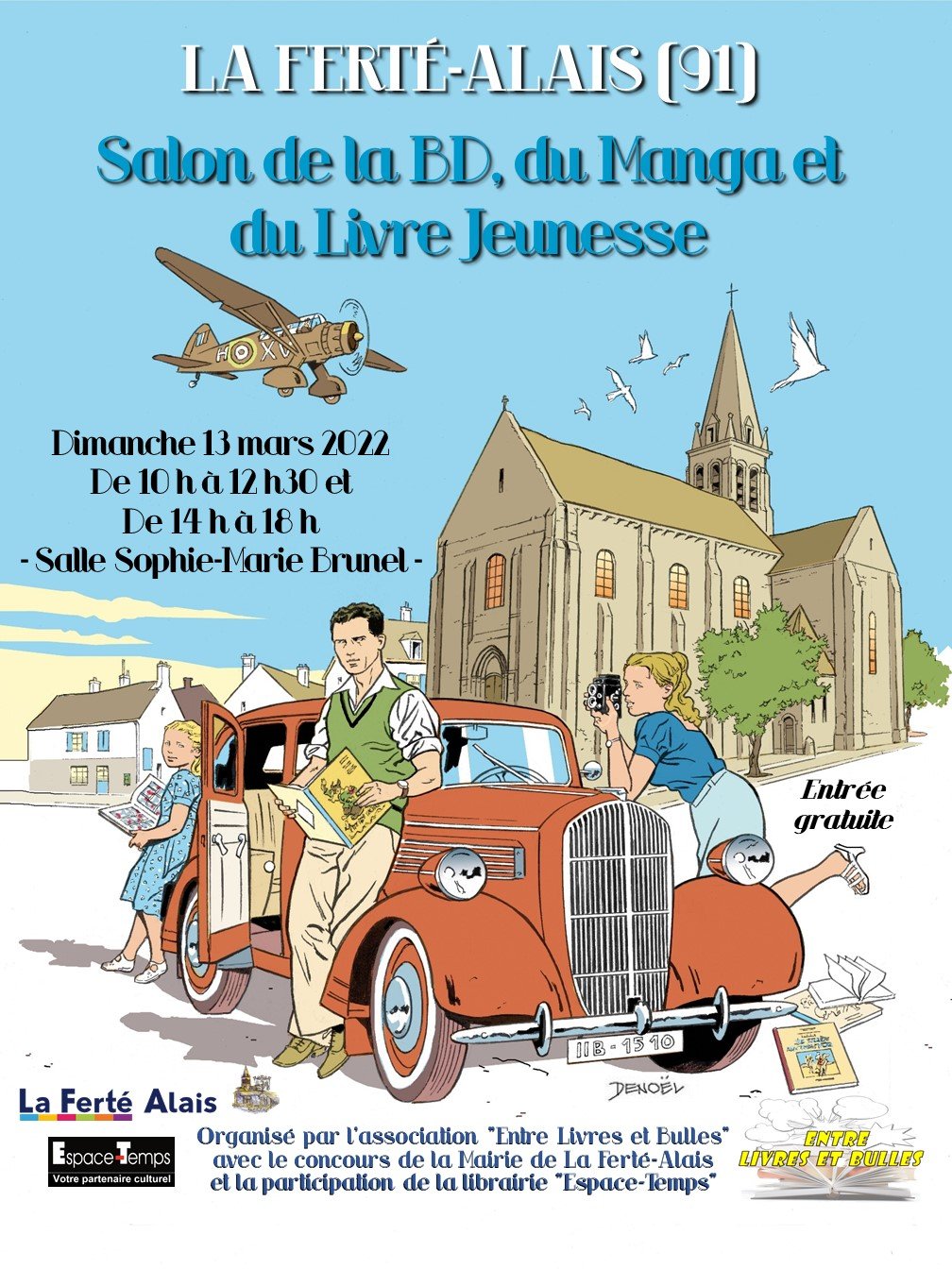 Salon de la BD, du Manga et du Livre Jeunesse - Affiche 13 03 Jpg