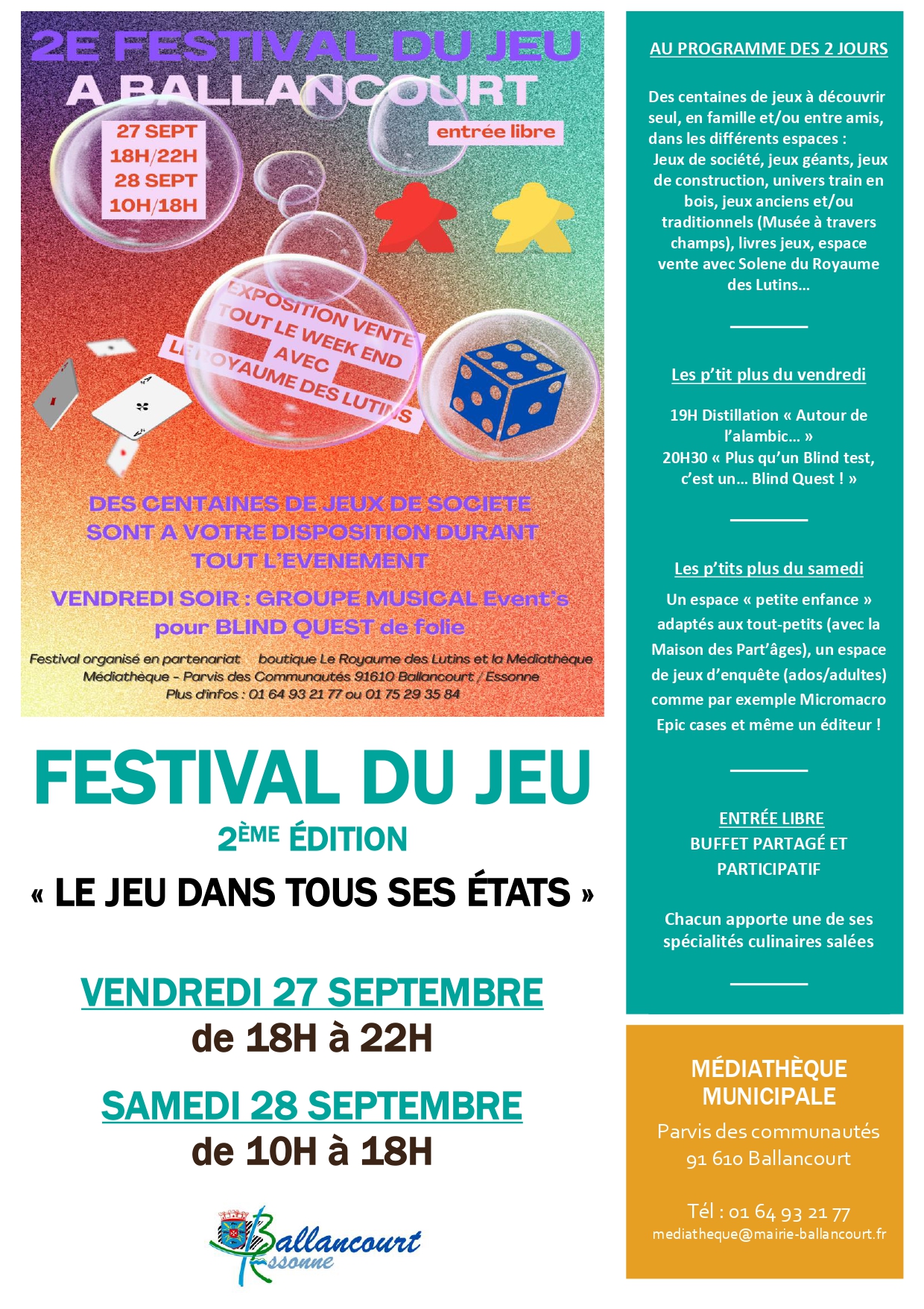 2e Festival du jeu à Ballancourt - Affiche Festival Du Jeu Edition 2024 V 2 1 Page 0001 Jpg