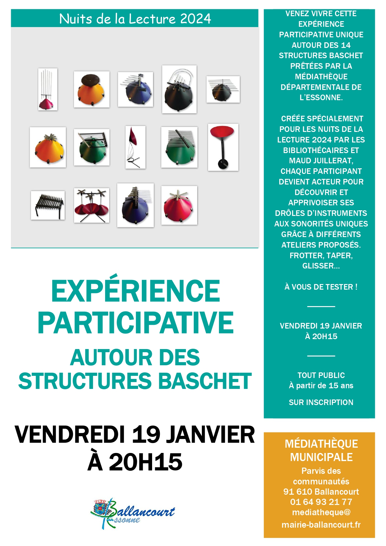 Nuits de la lecture 2024 
