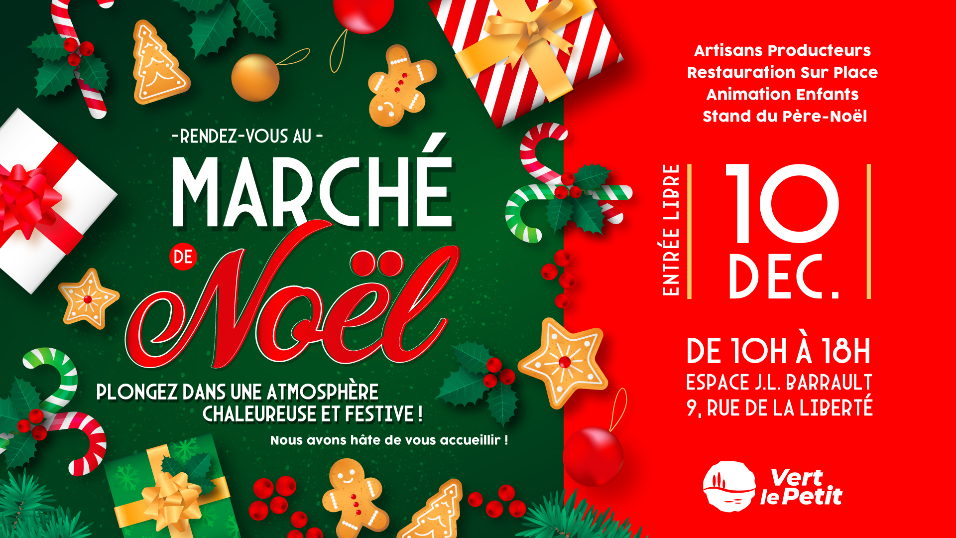 Marché de Noël CC Val d'Essonne