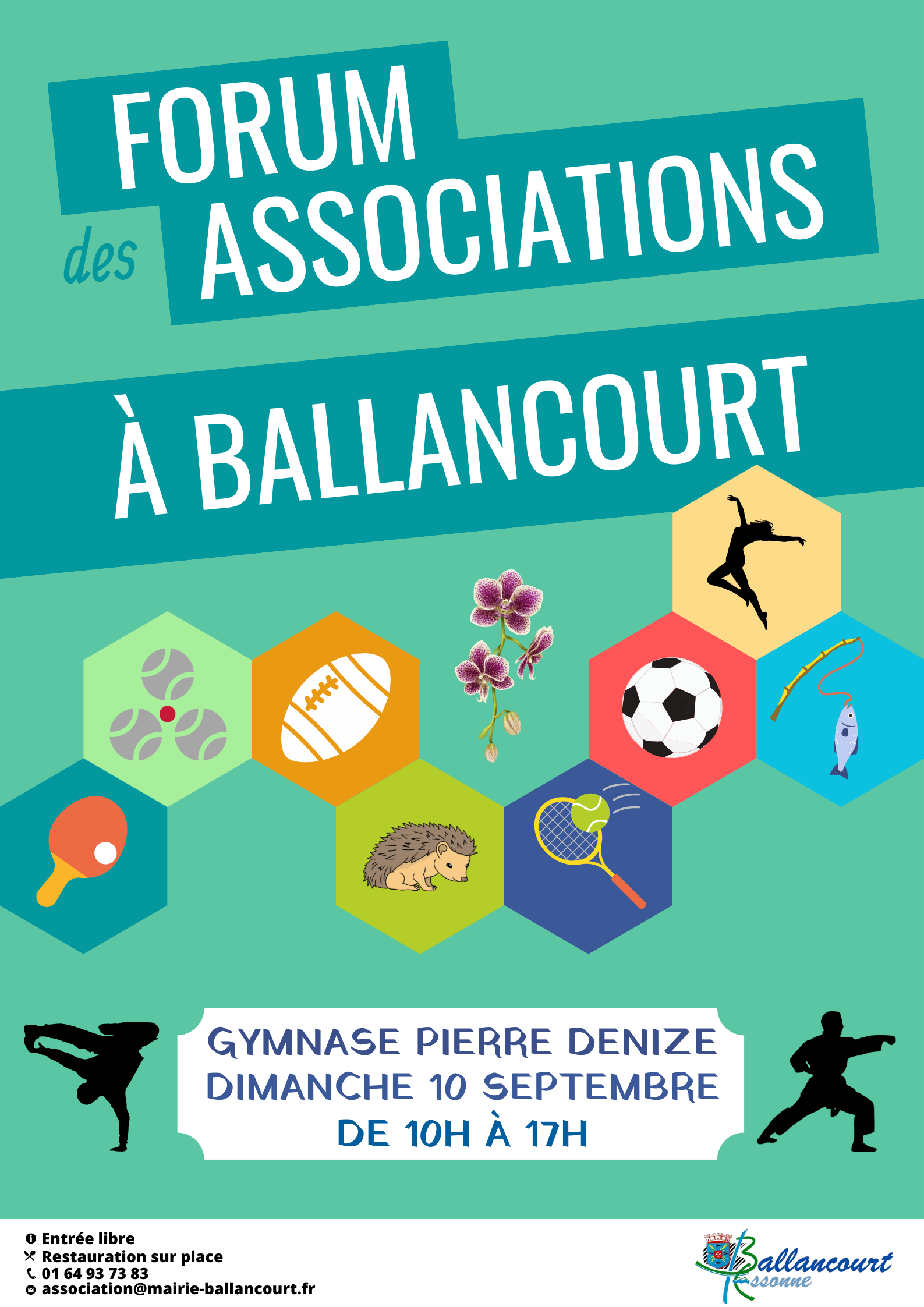 FORUM DES ASSOCIATIONS 2023 À BALLANCOURT - CC Val d'Essonne