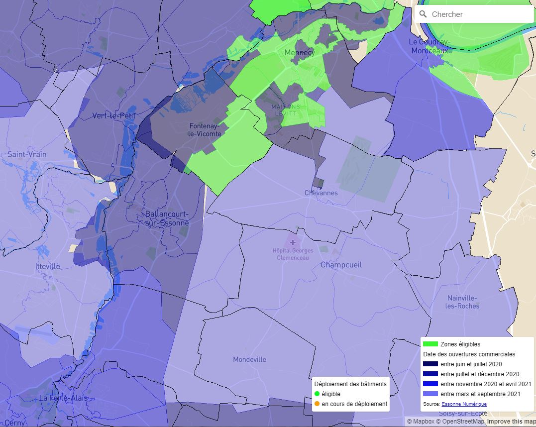 Nouvelle planification du déploiement de la fibre - Fibre 2020